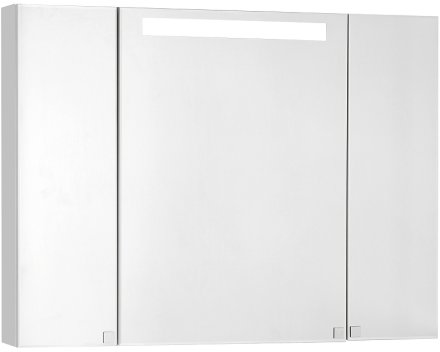 Зеркальный шкаф Aquaton Мадрид 100 1A111602MA010 с подсветкой Белый 