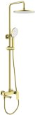Душевая система Raglo R03.24.03, сатин золотой 