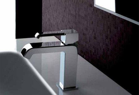 Смеситель для раковины Paini Q 19CR211ESR Хром 