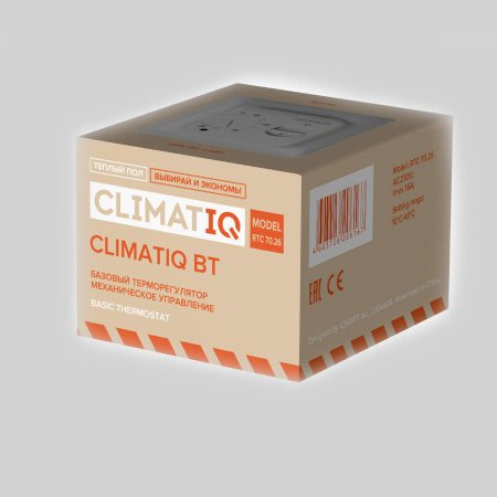 Терморегулятор CLIMATIQ BT Слоновая кость 