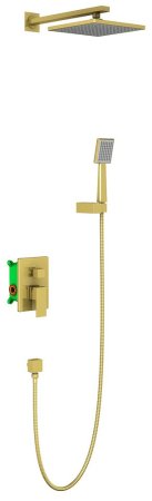 Душевой комплект Timo Selene SX-2069/17SM с внутренней частью, золото матовое 