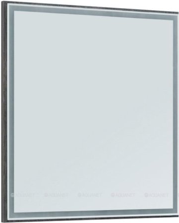 Зеркало Aquanet Nova Lite 75 дуб рошелье LED 