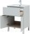 Тумба с раковиной Aquanet Алвита New 60 1 ящик, 2 дверцы, серый 