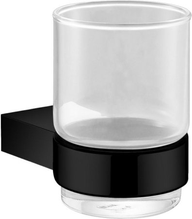 Стакан Aquanet 5684MB черный 