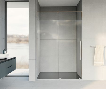 Душевая дверь Vincea Arno 120 VPS-1A120CL профиль Хром стекло прозрачное 