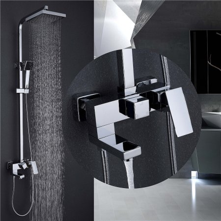 Душевая система Abber Daheim AF8216 Хром 