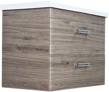 Тумба под раковину Style Line Лотос Plus 80 ЛС-00002305 подвесная Сосна лофт 