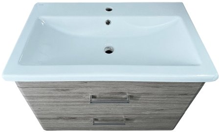 Тумба под раковину Style Line Лотос Plus 80 ЛС-00002305 подвесная Сосна лофт 