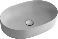 Раковина Kerasan Nolita 60х40 см, серая матовая