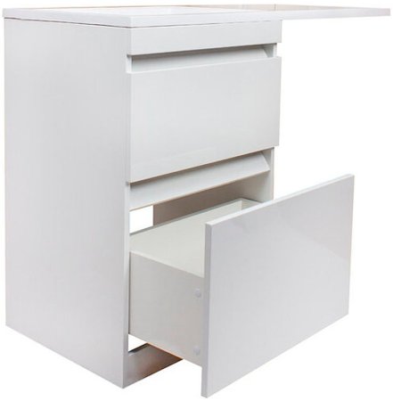 Тумба под раковину Style Line Даллас Люкс Plus 120 СС-00002338 Белая 