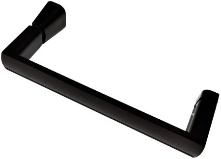 Душевой уголок Abber Schwarzer Diamant 110x70 AG30110B5-S70B5 профиль Черный стекло прозрачное 