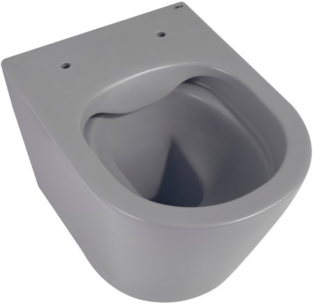 Унитаз Abber Bequem AC1102MG подвесной Серый матовый с сиденьем Микролифт 