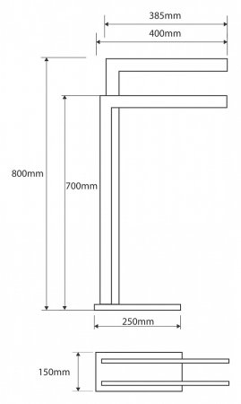 Полотенцедержатель Bemeta Beta 132836022 