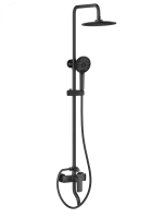 Душевая система WONZON & WOGHAND, Темный графит (WW-AE3354-BGG)