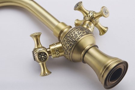 Смеситель Zorg Antic A 6007U-BR для раковины 