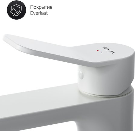 Смеситель для раковины AM.PM X-Joy F85A02133 Белый 