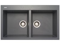 Мойка для кухни каменная Longran Amanda AMG 86x50 Крома