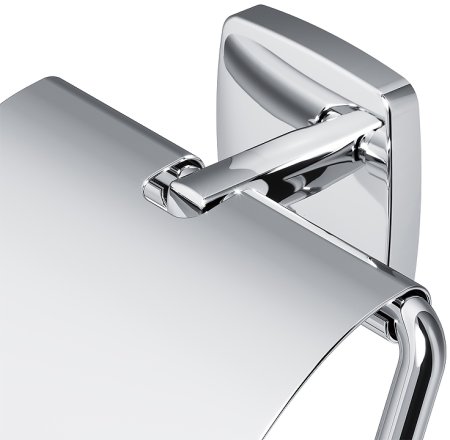 Держатель туалетной бумаги AM.PM Gem A90341400 с крышкой Хром 