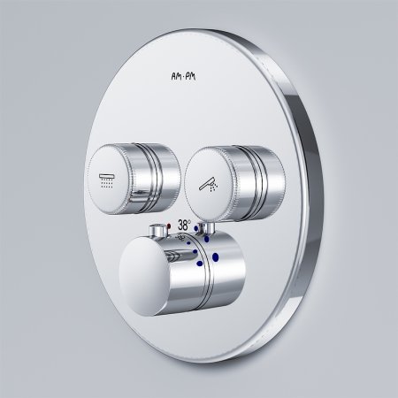 Смеситель для душа AM.PM Inspire 2.0 F50A85700 с термостатом Хром 