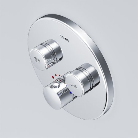 Смеситель для душа AM.PM Inspire 2.0 F50A85700 с термостатом Хром 