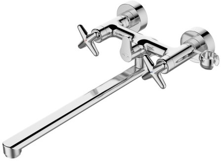 Смеситель для ванны с длинным изливом IDDIS Acros (ACRSBL2i10WA) 