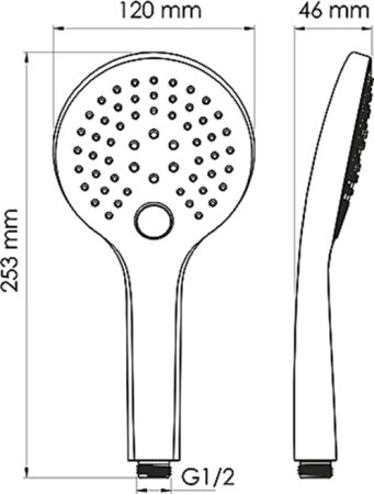 Смеситель WasserKRAFT Mindel 8501 для ванны с душем, белый 