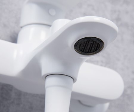 Смеситель WasserKRAFT Mindel 8501 для ванны с душем, белый 