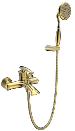 Смеситель для ванной AltroBagno Beatrice 0210 Or Золото 