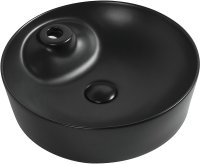 Раковина-чаша Aquanet Луна 43 273671 Черная матовая