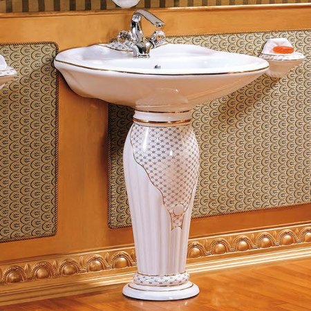 Раковина CeramaLux Lux Classic 54 J-766 Белая 