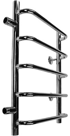 Водяной полотенцесушитель Terminus Стандарт П5 500x696 4670030725301 Хром с боковым подключением 