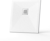 Душевой поддон квадрат STONE TRAY-W  800x800