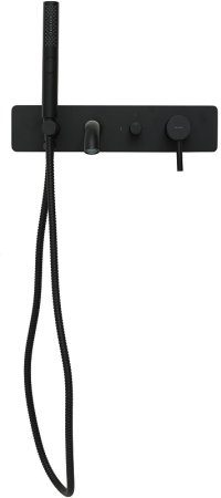 Смеситель для ванны Allen Brau Priority 5.31006-31 Черный матовый 