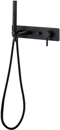 Смеситель для ванны Allen Brau Priority 5.31006-31 Черный матовый 