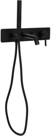 Смеситель для ванны Allen Brau Priority 5.31006-31 Черный матовый 