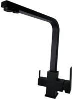 Смеситель для кухни Frap H802-6 F43802-6 Черный матовый