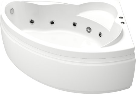 Акриловая ванна Bas Лагуна 170 см R с г/м + средство 