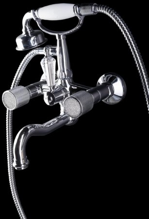 Смеситель для ванны Boheme Royal Cristal 273-Royal/CRST Хром 