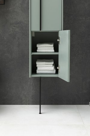 Шкаф пенал Allen Brau Reality 30 R 1.32001.CGM подвесной Олива матовая 