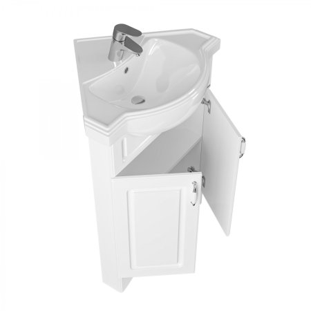 Тумба Санта Верона 60 угловая с умывальником Классик угловой 