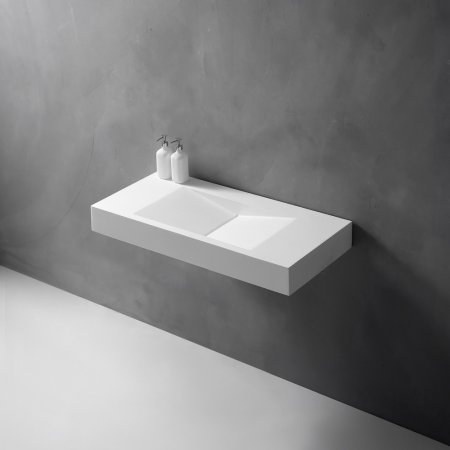 Раковина подвесная ABBER Stein AS2641 белая матовая 