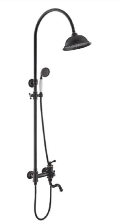 Душевая стойка Timo Adelia SX-6010/04 black antique 