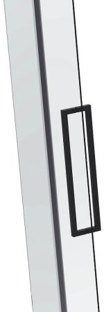 Душевой уголок Black&White Stellar Wind S872 100х100 8721010 профиль Черный стекло прозрачное 