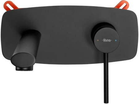 Смеситель для раковины без донного клапана Rea Oval REA-B8860 