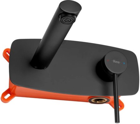 Смеситель для раковины без донного клапана Rea Oval REA-B8860 