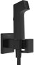 Гигиенический душ со смесителем Hansgrohe Bidette 29233670 Черный матовый 