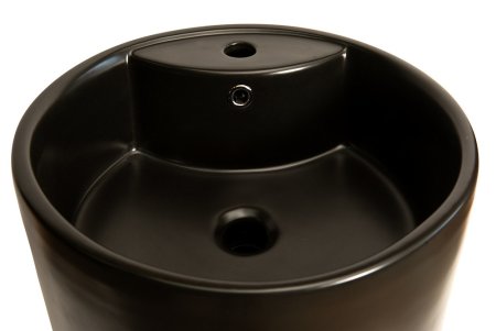 Раковина SantiLine SL-4003МВ черная матовая 