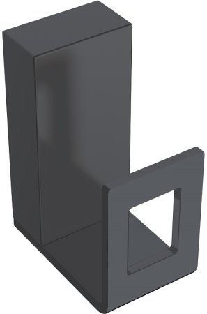 Крючок Boheme Q 10946-B Черный матовый 