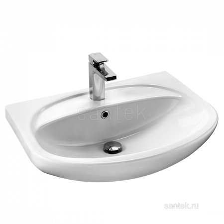 Тумба с раковиной Onika Стелла 65.12, белая 