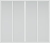 Шторка на ванну Creto Avalon 2.0 170 SH00065 профиль Белый стекло прозрачное